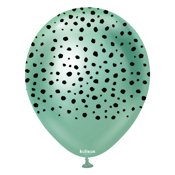 Safari Cheetah - Mirror Green (Black) - 25CT