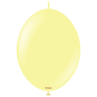 6" K-Link Macaron Yellow - 50CT